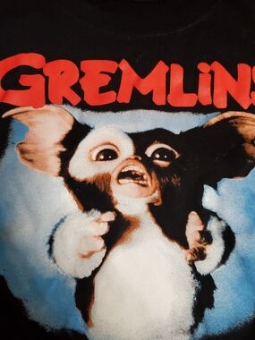 Gremlins Gizmo Kids Short Sleeve Tee - Black